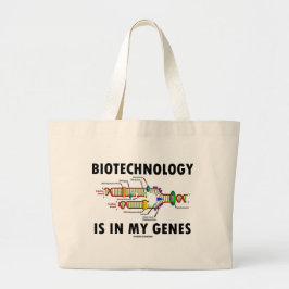 Biotechnologie zit in mijn genen (DNA-replicatie) Grote Tote Bag