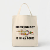 Biotechnologie zit in mijn genen (DNA-replicatie) Grote Tote Bag (Voorkant)