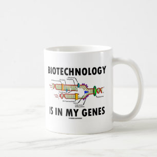 Biotechnologie zit in mijn genen (DNA-replicatie) Koffiemok