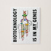 Biotechnologie zit in mijn genen (DNA-replicatie) Legpuzzel (Verticaal)