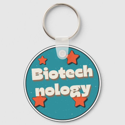 Biotechnology Sleutelhanger (Voorkant)