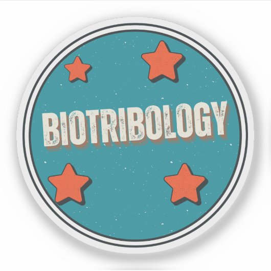 Biotribologie Sticker (Voorkant)