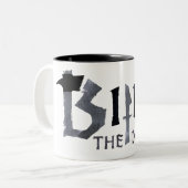 Bipelnaam Tweekleurige Koffiemok (Voorkant links)