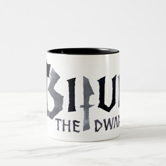 Bipelnaam Tweekleurige Koffiemok (Center)