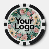 BIPIOC Vrouw Eigenaar Bedrijfseigenaar Bedrijfsfee Poker Chips (Voorkant)