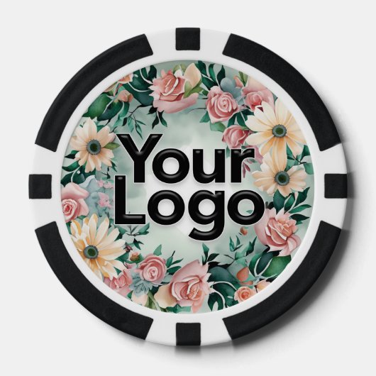 BIPIOC vrouwelijke bedrijfsleider zakelijk feest Poker Chips (Voorkant)