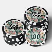 BIPIOC vrouwelijke bedrijfsleider zakelijk feest Poker Chips (Opstapeling)