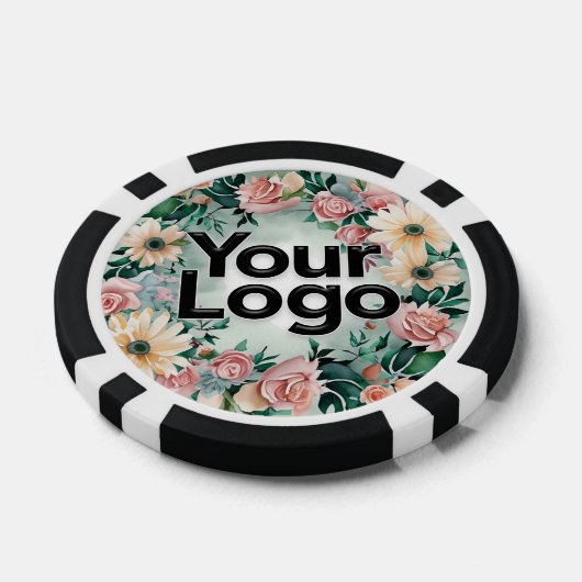 BIPIOC vrouwelijke bedrijfsleider zakelijk feest Poker Chips (Enkel)