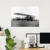 Biplane Airlines, 1919 Poster (Thuiskantoor)