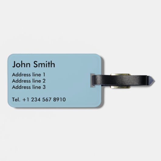 Biplanes Bagagelabel (Achterkant horizontaal)