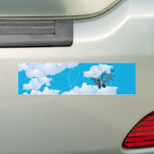 BiPlane's Bumpersticker (Op auto)