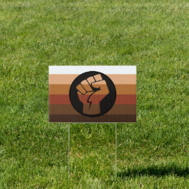 BIPOC Pride House vlag Tuinbord