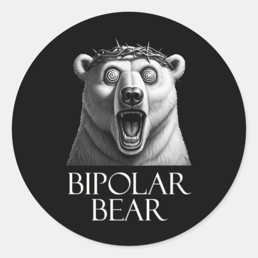 Bipolair Beer Sticker 1 (Voorkant)