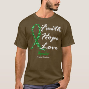 Bipolair bewustzijn Geloof Hoop Liefde In Deze Fam T-shirt