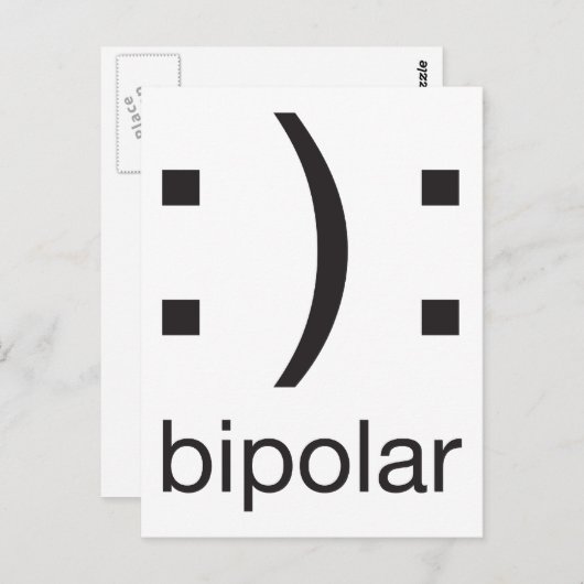 Bipolair Briefkaart (Voorkant / Achterkant)