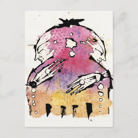 bipolair briefkaart (Voorkant)