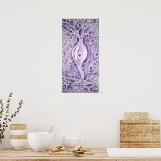 Bipolair neuron poster (Keuken)