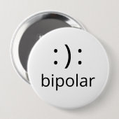 bipolair ronde button 4,0 cm (Voorkant /achterkant)