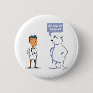 Bipolair Ronde Button 5,7 Cm