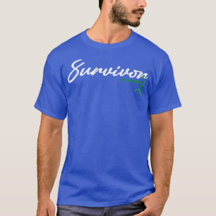 Bipolaire aandoening bewustzijn overlevende glitte t-shirt