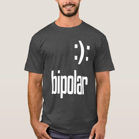 Bipolaire geek Gift T-shirt (Voorkant)