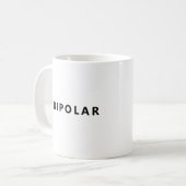 Bipolaire hashtag koffiemok (Voorkant links)