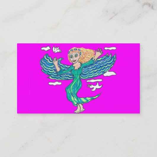 Bipolaire psyche visitekaartje (Achterkant)