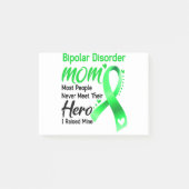 Bipolaire stoornis BewustmakingsMonth Koolschenkin Post-it® Notes (Voorkant)