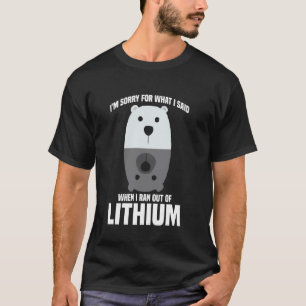 Bipolaire Stoornis Bewustzijn Angst Sorry Bipolair T-shirt