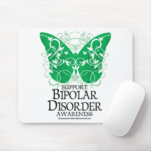 Bipolaire stoornis Butterfly Muismat (Met muis)