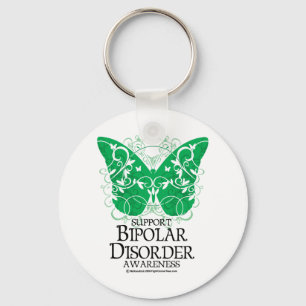 Bipolaire stoornis Butterfly Sleutelhanger