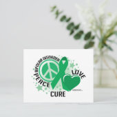 Bipolaire stoornis PLC Briefkaart (Staand voorkant)