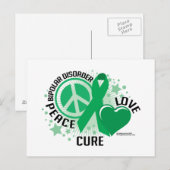 Bipolaire stoornis PLC Briefkaart (Voorkant / Achterkant)