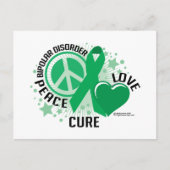 Bipolaire stoornis PLC Briefkaart (Voorkant)