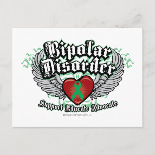 Bipolaire stoornissen briefkaart