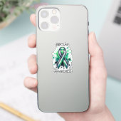 Bipolar Awareness Ribbon Sticker (Telefoon)