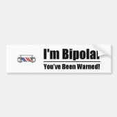 BiPolar Bumber Stilcker Bumpersticker (Voorkant)