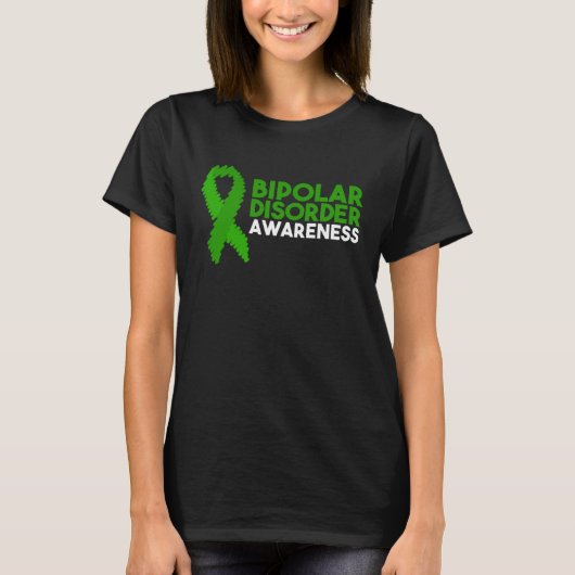 Bipolar Disorder Awareness T-shirt (Voorkant)