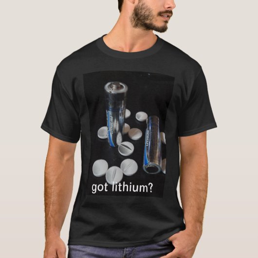 Bipolar lithium t-shirt (Voorkant)