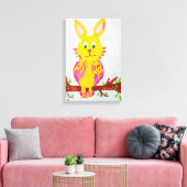 Birabbit Canvas Afdruk (Insitu (Woonkamer))