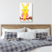 Birabbit Canvas Afdruk (Insitu (Slaapkamer))
