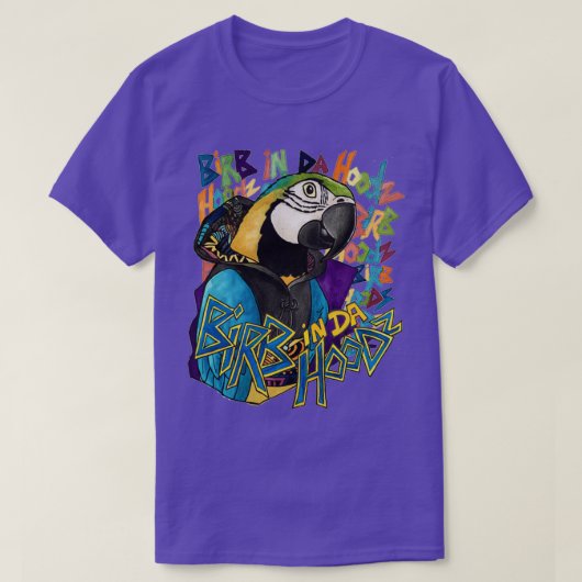 Birb in da Hoodz T-shirt (Design voorkant)