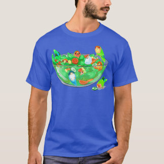 Birb Salad Peach Faces T-shirt
