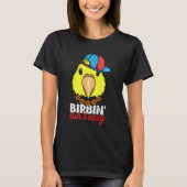 Birbing Ain't Easy Parrot I Double Yellow headed A T-shirt (Voorkant)