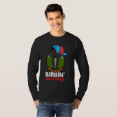 Birbing Ain't Easy Parrot I Green Cheek Conure T-shirt (Voorkant volledig)
