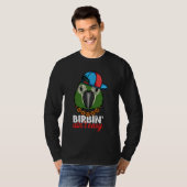Birbing Ain't Easy Parrot I Hahns Macaw T-shirt (Voorkant volledig)