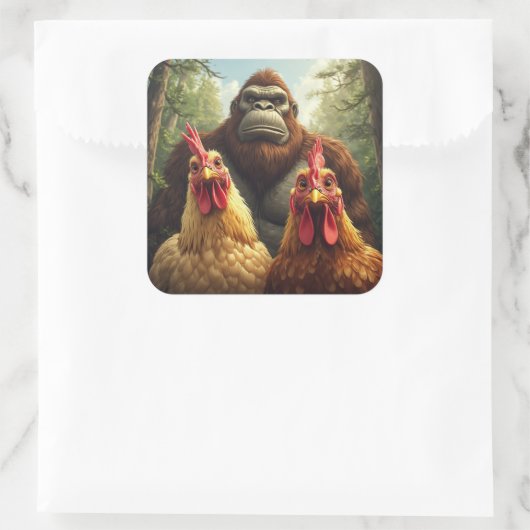 “Birbs Meet Bigfoot” Sticker Sheet (Tas)