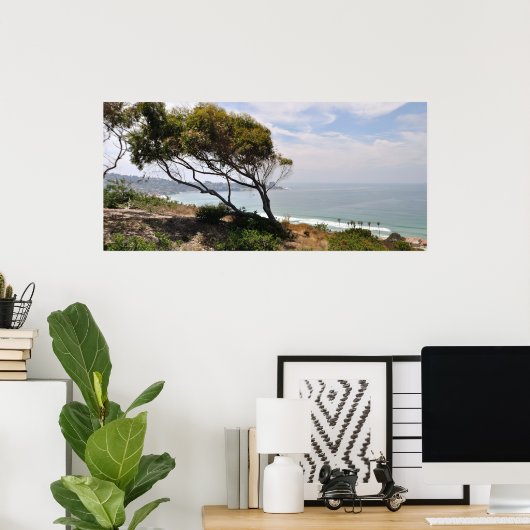 Birch Aquarium Panorama Poster (Thuiskantoor)