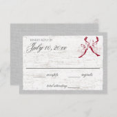 Birch Bark and Deer Response Kaart (Voorkant / Achterkant)