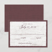 Birch Bark and Woodland Response Kaart (Voorkant / Achterkant)